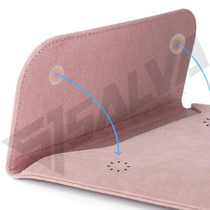 Housse pour ordinateur portable de haute qualité en cuir véritable durable, simple, personnalisée, unisexe, imperméable, nouveau design - Product Image 4