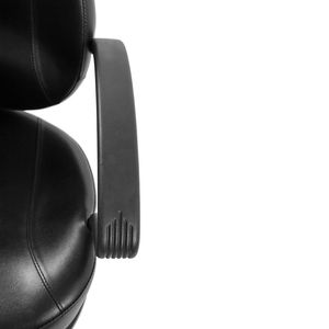 Poltrona da Barbiere Reclinabile 8801 per Donne, Nera, Arredamento per Saloni di Bellezza con Seduta in Schiuma per Barbieri, Scuole e Centri Estetici - Product Image 2