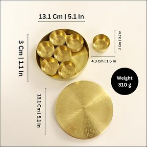Custom Design Brass Round Spice <b>Box</b> Golden with Embossed Lid - Beautiful Design Spice Containers - Product Image 5