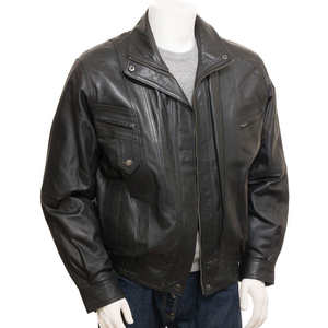 Chaqueta de Cuero Vintage para Hombre, Estilo Motero, Cálida para Invierno, Fabricada por un Fabricante Profesional, Impermeable, Transpirable y Resistente al Viento - Product Image 5