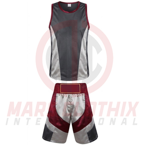 Uniforme de Boxeo de Primera Calidad Personalizado a Precio de Mayoreo, Ropa Deportiva Transpirable, Conjunto de Uniformes de Boxeo - Product Image 2