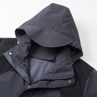 Veste softshell d'hiver pour homme TROUW INDUSTRY, respirante et à séchage rapide, tissu nylon/polyester, impression personnalisable, service OEM