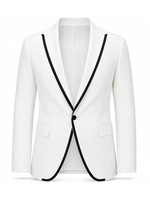Blazer doré John Legend pour homme, veste de costume formelle de luxe à paillettes dorées, smoking de soirée