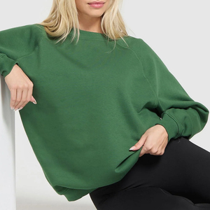 Sudadera Oversize de Invierno para Mujer, Transpirable, Ecológica, de Poliéster/Algodón, Manga Larga, Estilo Urbano, Nueva - Product Image 4