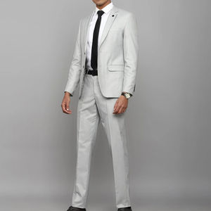 Traje de Negocios de 3 Piezas para Hombre, Estilo Formal e Informal, con Blazer, Pantalón y Chaqueta Impermeables, Talla Grande, Transpirable - Product Image 6