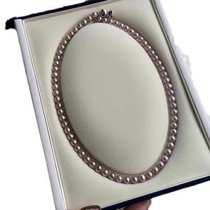 Ensemble de bijoux de luxe léger 2025 plaqué or 14 carats, perles d'eau douce et agate noire, boucles d'oreilles, collier, bracelet pour femmes - Product Image 5