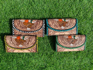 Nouveau Style occidental usiné à la main sculpture pochette femmes Designer portefeuille Offre Spéciale coque de téléphone portefeuille pour plusieurs utilisations - Product Image 3