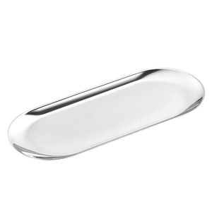 Plateau de service moderne en métal, style contemporain, vaisselle durable pour la restauration, l'hôtellerie, les restaurants, les banquets et les célébrations - Product Image 1