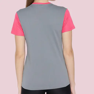 Camiseta de golf personalizada con estampado completo, camiseta con estampado en toda la prenda, mezcla de algodón y poliéster, sublimación para mujer - Product Image 4