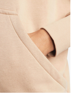 เสื้อฮู้ดโอเวอร์ไซส์สีสันตัดกันทันสมัยสำหรับสาวพลัสไซส์ สวมใส่สบายและมีสไตล์ เหมาะสำหรับใส่ลำลอง - Product Image 4