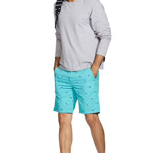 2026 <b>High</b> Quality Custom Men Shorts Button <b>Knee</b> Pants Casual Breathable Solid Quick Dry Elastic Waist 100% Nylon Shorts - Product Image 3