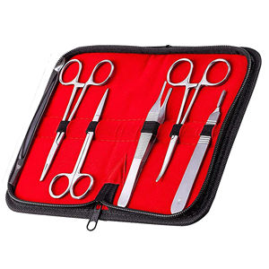 Kit d'entraînement aux sutures médicales SureMed Instruments pour étudiants - Ensemble d'instruments de suture en silicone pour formation manuelle en clinique - Product Image 5