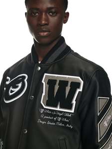 Custom Varsity <b>Baseball</b> <b>Jacket</b> | OEM College Style Letterman Varsity <b>Jacket</b> Snap Button Closure and Ribbed Cuffs <b>for</b> Teamwear - Product Image 5