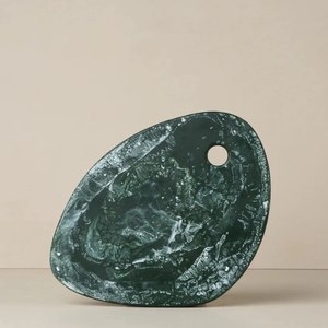 Creative Design Epoxy Resin Chopping Board Anti-Slip Round Design Kitchenware Cutting Board <b>Block</b> Single Piece At Best price - Product Image 5