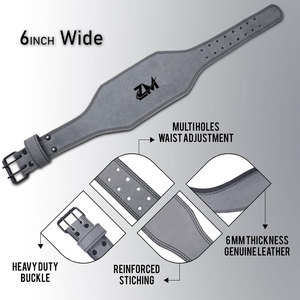 High Quality Genuine Leather Weightlifting <b>Belt</b> Gym Fitness Lifting Professional <b>Belt</b> Cheap Rate <b>Training</b> Leather Durable <b>Weight</b> - Product Image 2