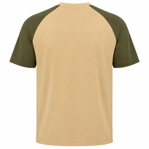 เสื้อยืดแร็กแลนผู้ชายสั่งทำพิเศษ ผ้าฝ้าย 100% 220GSM คอริบ 1x1 แบบซิงเกิลเจอร์ซีย์ คอกลม OEM สตรีทแวร์ - Product Image 2