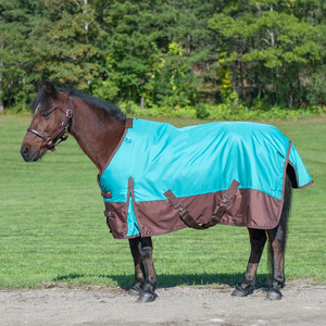 Strong Lightweight <b>Equestrian</b> Horse Blanket Waterproof Winter Turnout Fly Rug with Neck Belly Cover For Riding - Product Image 5