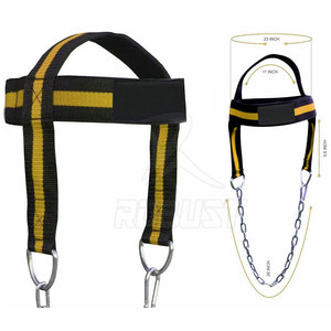 Harnais de musculation en néoprène, antidérapant, respirant, rembourrage confortable, facile à ajuster pour l'entraînement en force - Product Image 2