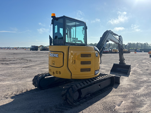 Mini-excavatrice sur chenilles fiable de 50G, modèle 2021, pour l'aménagement paysager, les travaux publics et la préparation des chantiers - Product Image 3