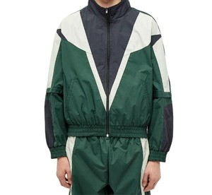 Ensemble de survêtement deux pièces pour homme, coupe large, léger, écologique, séchage rapide, respirant, à capuche, coupe-vent, couleur unie, pour l'hiver - Product Image 3