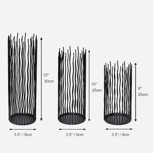 Trusted Manufacturer Handmade Cast Iron Candle Stand With Traditional Style For Home Decoration And Event <b>Table</b> Decoration - Product Image 6