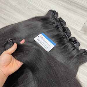 Extensiones de Cabello Humano Natural Liso de Vietnam, Cabello Virgen sin Procesar, Cutícula Intacta, Sin Enredos ni Caída, Gran Venta 2025 - Product Image 5