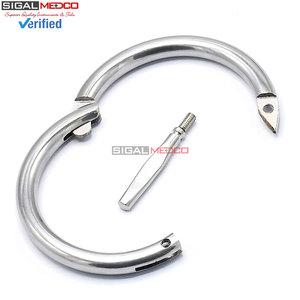 Anillos Nasales de Acero Inoxidable para Ganado, Vacas y Toros, Herramienta de Control y Manejo Animal de Alta Calidad y Durabilidad - Product Image 5
