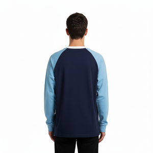 Custom High Quality 100% Cotton <b>Raglan</b> Sportwear Women T Shirts Heavyweight Long Sleeve Shirt Fully Customised <b>Top</b> - Product Image 5