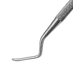 Cureta para Huesos de Acero Inoxidable Lucas Manual # 88 Instrumentos Quirúrgicos Dentales de Doble Punta de 5mm con Puntas Lisas Tipo Cuchara para Extracción Ósea - Product Image 4
