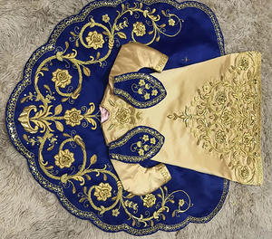 กระโปรงกำมะหยี่ปักลายพิเศษ Trousseau Mary Most Holy Queen สีทองอร่าม สำหรับงานเลี้ยง ซึมซับเหงื่อได้ดี กลับด้านได้ ฉลองครบรอบ 25 ปี - Product Image 5