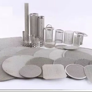 Rouleau de treillis métallique tissé en acier inoxydable 304 316 sur mesure, feuille de 5 à 500 microns, écran filtrant pour usage industriel, alimentaire et chimique - Product Image 1