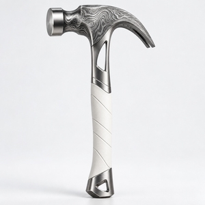 Colección de Artesanía en Acero: Tirachinas de Acero de Damasco Hecho a Mano, Pieza Decorativa Tradicional Premium - Product Image 1