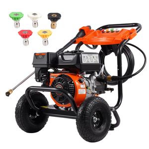 เครื่องฉีดน้ำแรงดันสูงแบบใช้แก๊ส 3500 PSI 2.6 GPM พร้อมปั๊มอะลูมิเนียมและหัวฉีด 5 แบบ - Product Image 5