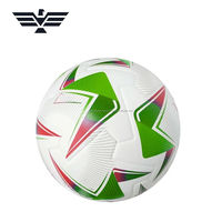 Ballon de football pliable vert haute visibilité EMPIRE TREND WEARS, qualité supérieure, écologique, avec vessie en latex, 22*10*10cm, vente en gros