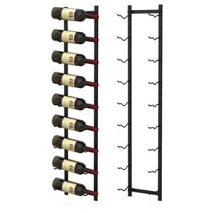 Elegante Soporte Metálico para una Sola Botella de Vino, Exhibición Contemporánea para Bar - Product Image 2