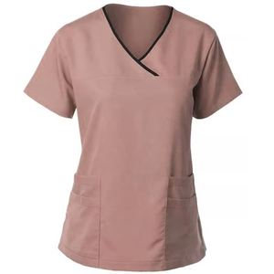 Low Price Polyester Cotton Breathable Fabric Hospital Nursing <b>Scrub</b> <b>Set</b> Ready for Ship Uniform Multi Cargo <b>Scrub</b> Pants in Stock - Product Image 3