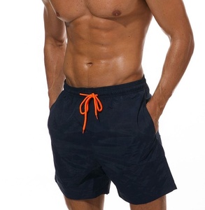 Pantalones cortos informales para correr para hombre, Shorts impermeables y transpirables para la playa - Product Image 1