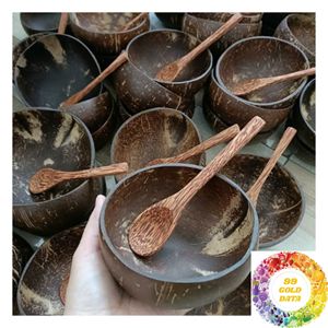 Cuencos de Coco Hechos a Mano, Cuencos Naturales de Color Marrón para Decoración de Fiestas, Centros de Mesa y Productos para Compradores Mayoristas y Minoristas - Product Image 5