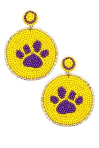 Boucle d'oreille de broderie de fruits perlés artisanaux de haute qualité avec conception de bijoux fantaisie et déclaration élégante à la mode de l'Inde - Product Image 2