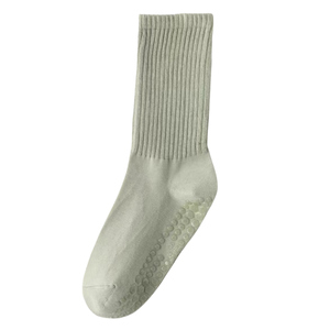 Chaussettes de yoga pour femmes, mi-mollet, tricotées, épaisses, solides, professionnelles, pour fitness, Pilates, sport, antidérapantes, multicolores, pour jeunes, printemps-automne - Product Image 6