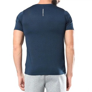 T-shirts unis pour hommes, prix abordable, haute qualité, 2025, les plus vendus, couleur personnalisée OEM, 100% coton, coupe ample - Product Image 4