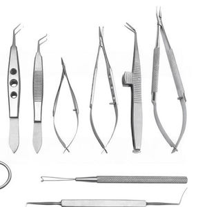 Juego de Instrumentos Quirúrgicos para Laparotomía, Acero Inoxidable, Instrumentos Veterinarios para Ojos, Juego de Suturas para Cirugía General, 9 Piezas, de Dentavex - Product Image 5