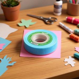 ผ้าก๊อซสีฟ้า 2 ซม. x 35 หลา สำหรับงานฝีมือ - Product Image 3