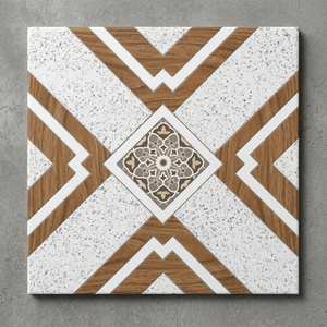 Carreaux de sol en céramique étanches de qualité supérieure, brillants et économiques, 400x400mm, pour extérieur, salle de bain et centres commerciaux - Product Image 4