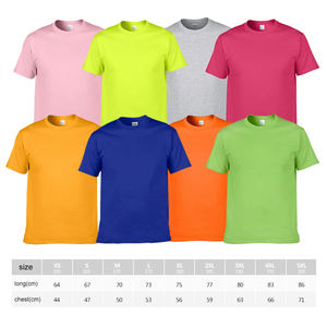 T-shirt pour homme en coton 100% 180GSM, grande taille, coupe ample, col rond, logo personnalisé imprimé et brodé, respirant - Product Image 6