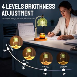 Electric <b>Dimmer</b> Candle Warmer Lamp for Home Warmth-Mom Christmas Birthday Gift for Women - Product Image 2