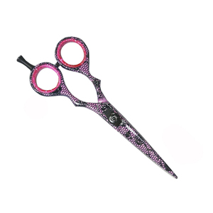 Ciseaux de barbier professionnels multicolores en acier inoxydable avec revêtement plasma pour droitiers - Outils de coiffure tendance - Product Image 3