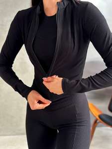 Conjuntos de Ropa Deportiva para Mujer, 3 Piezas, Chaquetas de Yoga, Leggings de Entrenamiento, Sujetadores Deportivos, Conjunto de Ropa Deportiva - Product Image 5