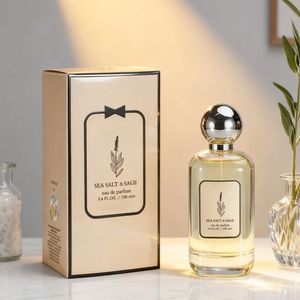 Eau De Parfum da Donna 100ml, Fragranza a Lunga Durata con Sale, Salvia e Pompelmo per Appuntamenti, Vita Quotidiana e Feste - Product Image 1