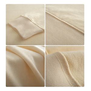 Jersey con logotipo personalizado, cuello redondo, talla grande, sudadera de algodón, sudadera suave suelta para hombre, venta al por mayor, sudadera de talla grande para hombre - Product Image 6